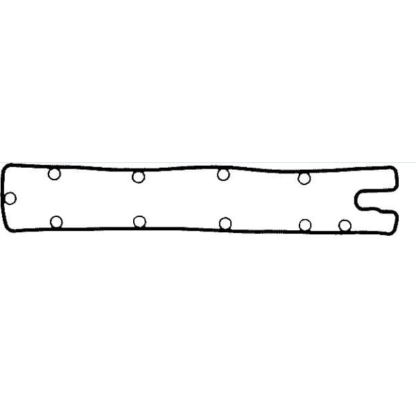 ROYAL H2558040 Üst Kapak Contası 206 Gtı 307 406 Yeni Model / C4 C5 2.0 16V 136Hp Egzoz Yönü Lastık