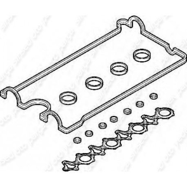 ROYAL H2B423040 Subap Kapak Conta Silikon Gri Master 2.2 2.5 DCI
