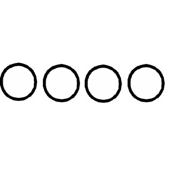 ROYAL H71464 Manifold Contası Emme 207 06- 1.4 Tu3A Kfv 72-74Hp Silikon