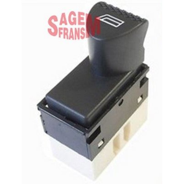 SAGEMFR 400125 Cam Açma Düğmesi Tekli Beyaz Palio Albea