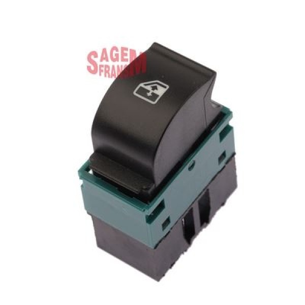 SAGEMFR 400153 Cam Açma Düğmesi Tekli Siyah Doblo 