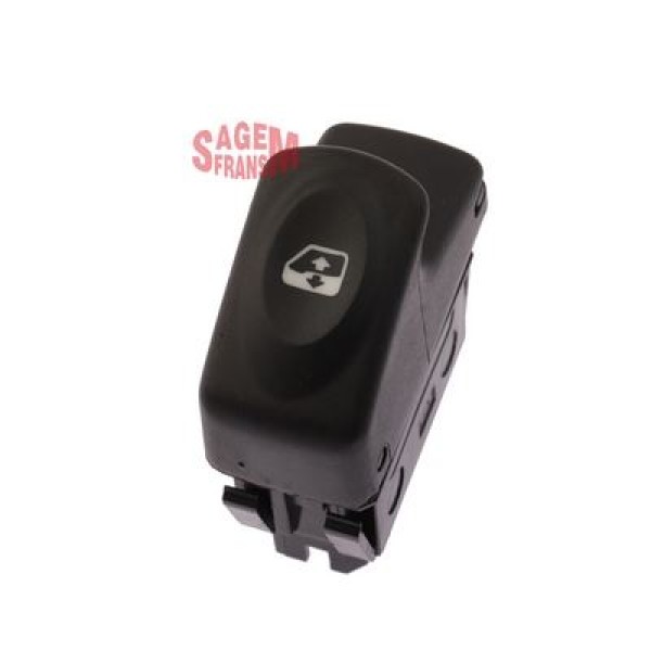 SAGEMFR 500104 Cam Açma Düğmesi 6 Fiş Siyah CLIO Kangoo 