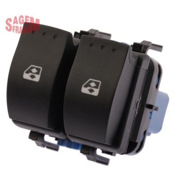 SAGEMFR 500118 Cam Açma Düğmesi Ön Sol Mavi Megane II 