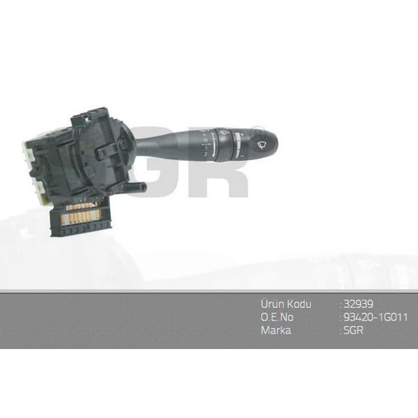 SGR 32939 Far Sinyal Kumanda Kolu Accent Era Silecek Su Atma 25