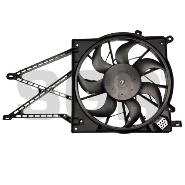 SEGER 59344 Radyatör Klima Fan Motorları Davlumbazlı Astra H G 1.2 1.4 1.6 1.8 Zafira A 1.6 