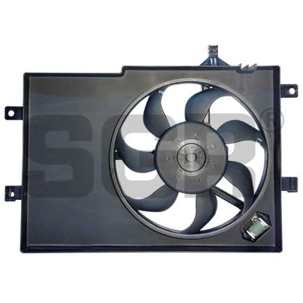 SEGER 59918 Radyatör Klima Fan Motorları Davlumbazlı Palio 1.2 16V Klimalı