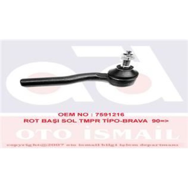 SISMAK 110432 Rot Başı Sol Tempra Tipo Brava Bravo / 145 146 155 