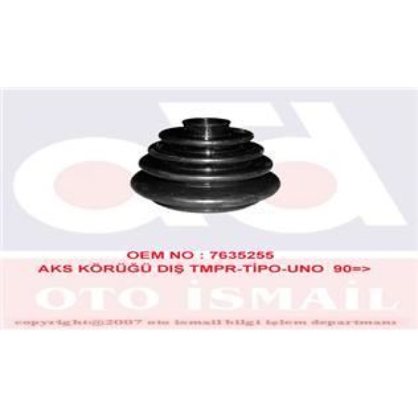 SISMAK 410422 Aks Körüğü Dıs Tempra Tipo Uno 90- 