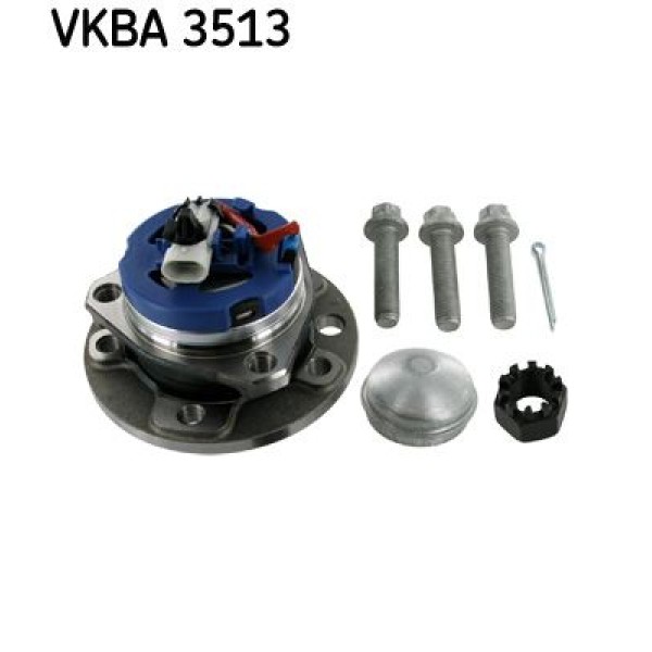 SKF VKBA3513 Teker Poryası Ön Absli Astra G 98-05 Zafira A 99-05 5 Bijon