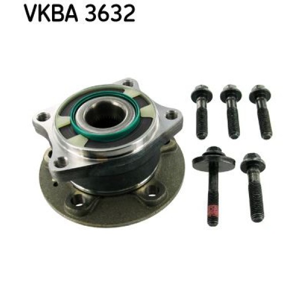 SKF VKBA3632 Arka Teker Poryası Volvo S60 2.4T 2.5T 2001-2010 V70 2.4T 2.5T D5 00-2007 Xc70 1997-200