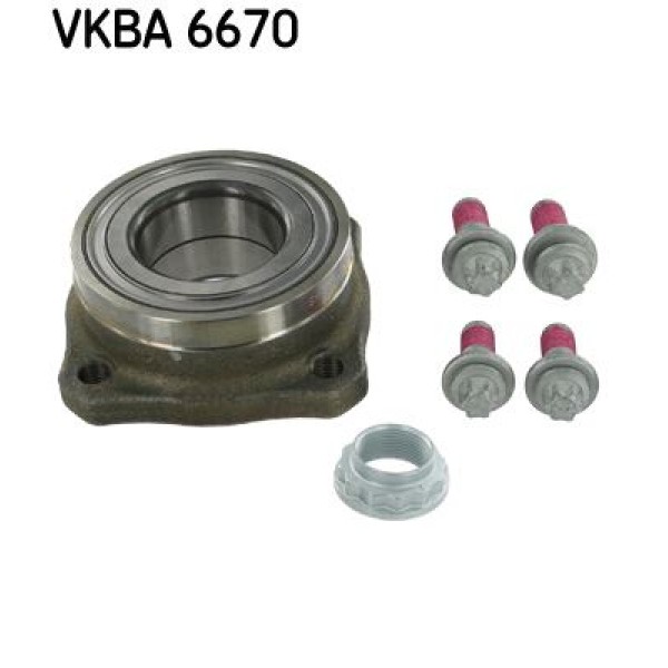 SKF VKBA6670 Porya Bilyası Arka F 0710 