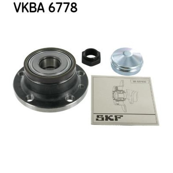 SKF VKBA6778 Arka Teker Poryası Rulmanlı Doblo 09