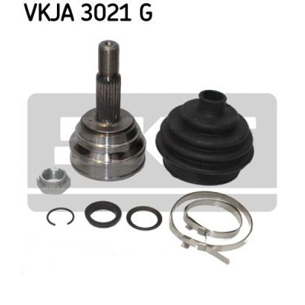 SKF VKJA3021G Aks Kafası Dış Polo-Cordoba-Fabia 94-01 Aee-Alm-Ahw-1	6-1	4 16V 302796 