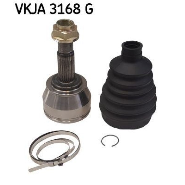 SKF VKJA3168G Aks Kafası Doblo 1.9 Albea 1.3 1.4 Palio 1.3 Dıs Freze 25 İç Freze 24 U:152