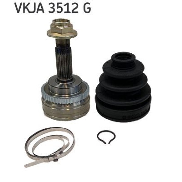 SKF VKJA3512G Aks Kafası Dış Toyota Yaris 1,0 1999-2005 (5Mt) P1 Kasa