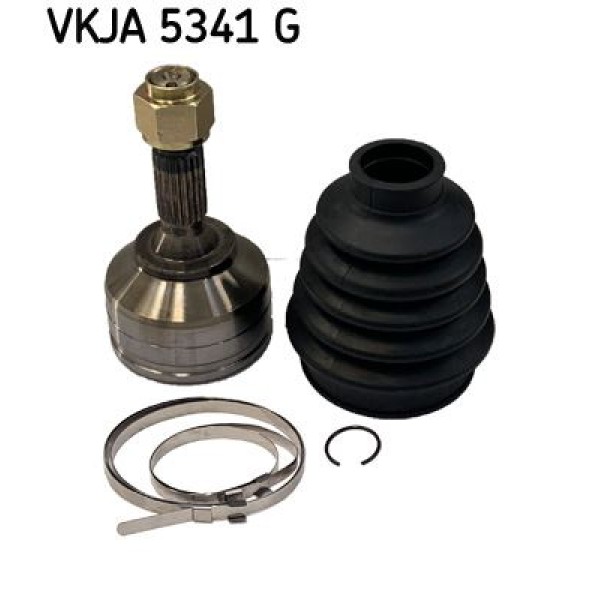 SKF VKJA5341G Aks Kafası Dış C2 C3 (Tek,Tarafı Dıs Dısl: 21 Tekerlek Tarafı İç Dişli Bagl: 21 Conta