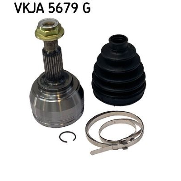 SKF VKJA5679G Aks Kafası Bro-Cro-Broh CLIO III Modus 05- Disli Ölçüsü: M20×1,5; Teker Tarafli Dis Di 