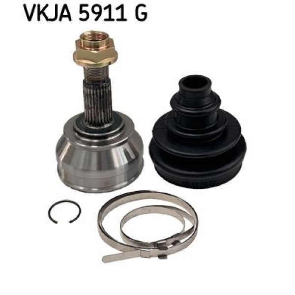 SKF VKJA5911G Aks Kafası Set (Fiat: Grande Punto 1,4T-Jet 07- Punto Evo 1,3Jtd 09-12) 