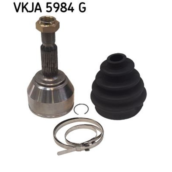 SKF VKJA5984G Aks Kafası Dış Connect 02- 1.8 TDCI / 75Ps Sağ / Sol (Körüklü) 