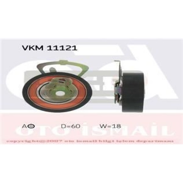 SKF VKM11121 Triger Eksantrik Gergi Rulmanı Golf IV Bora Polo 00- Polo Hb 99- 1.4 16V Ahw Akq Ape Ax 