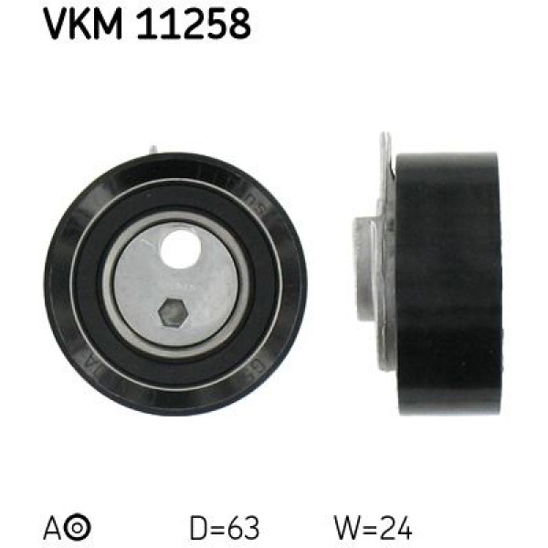 SKF VKM11258 Triger Eksantrik Gergi Rulmanı Transporter T4 96- Lt28-35 99-06 Lt28-46 96-06 2.5 TDI A 