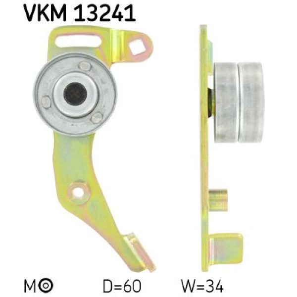 SKF VKM13241 Triger Eksantrik Gergi Rulmanı Scudo / Partner / Berlingo 1.9D Xud9 (B)