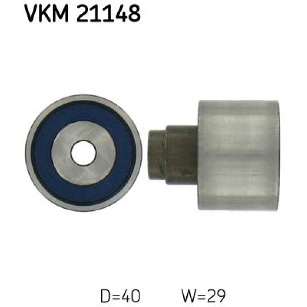 SKF VKM21148 Eksantrik Gergi Rulmanı Caddy III-Golf VI-Jetta III-IV-Passat-Polo-Touran-Crafter-Trans
