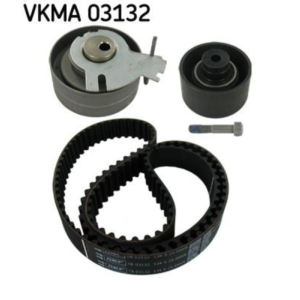 SKF VKMA03132 Triger Eksantrik Gergi Seti 206 207 307 Partner II / Xsara C3 C4 Berlingo II 1.6 16V T