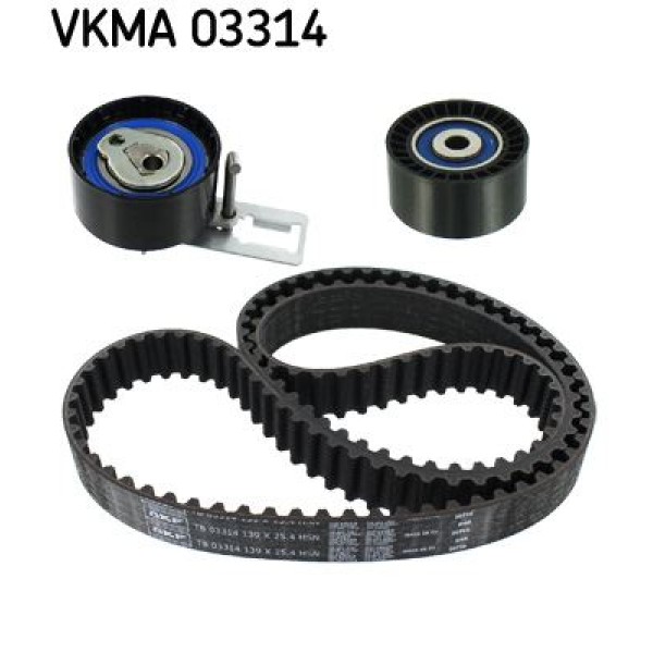 SKF VKMA03314 Triger Eksantrik Gergi Seti 206 207 06- 207 - 208 12- / C3 10- / Fiesta 10- 1.4 HDI Dv 