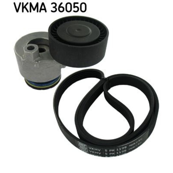 SKF VKMA36050 V Kayışı CLIO Kangoo 1.5 DCI Ac Kıt 