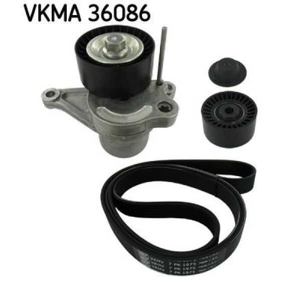 SKF VKMA36086 V Kayışı Master 10- 2.3 DCI Kıt 