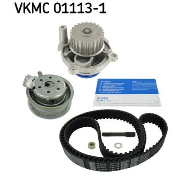 SKF VKMC01113-1 Triger Eksantrik Gergi Seti - Su Pompası Golf VI IV V Bora Jetta Passat Caddy III /