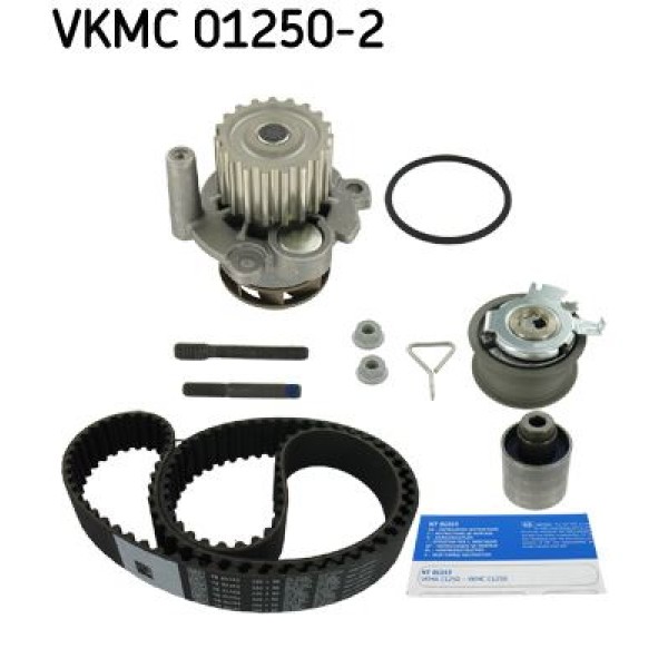 SKF VKMC01250-2 Triger Eksantrik Gergi Seti Devirdaimlı A2 1.4 TDI 00-05 Caddy III 1.9TDI 2.0Sdı 05-