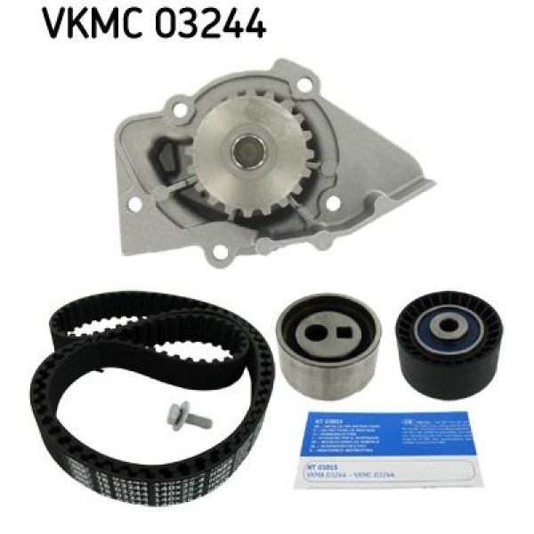 SKF VKMC03244 Triger Eksantrik Gergi Seti - Su Pompası Partner / Xsara Berlingo Jumpy 1.9D