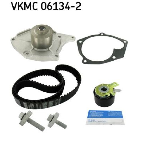 SKF VKMC06134-2 Triger Gergi Seti - Su Pompası (Renault: 1.5DCI CLIO Kangoo Logan Megane II-III Scen