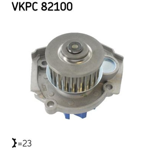 SKF VKPC82100 Devirdaim Su Pompası 500 C L X Linea Doblo Bravo II Punto Grande Punto / Corsa D 1.2 1