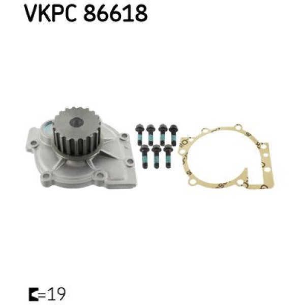 SKF VKPC86618 Devirdaim Laguna I Safrane-S40 V40 V50-S60 S70 2.0 16V Focus II Kuga-Mondeo IV Smax 2. 