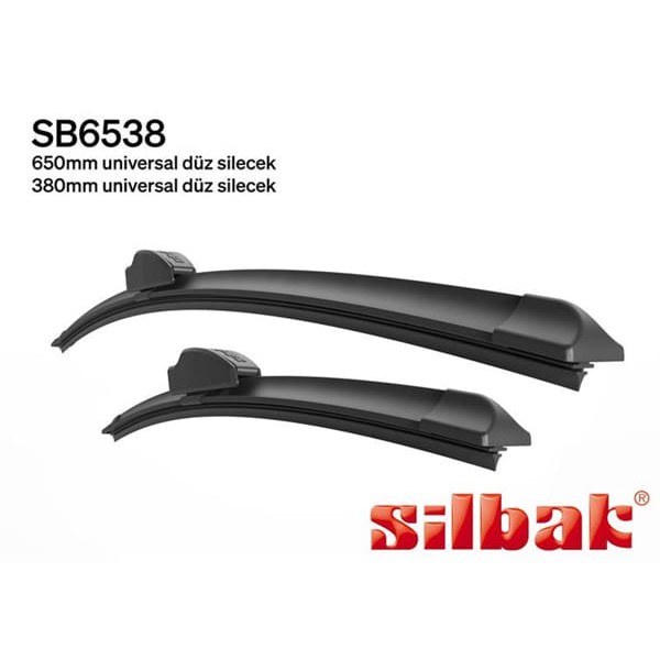 SİLBAK SB6538 Silecek Süpürgesi 650 380Mm Muz Tip Accord 03-07 Xtrail 01-