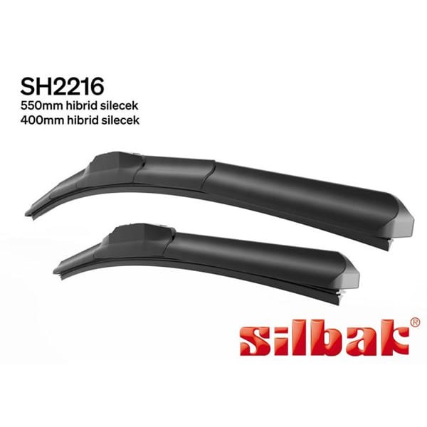 SİLBAK SH2216 Silecek Süpürgesi 550/400Mm (Muz Tıpı) I10 09/13-Picanto 05/11-2 Dj] 10/14