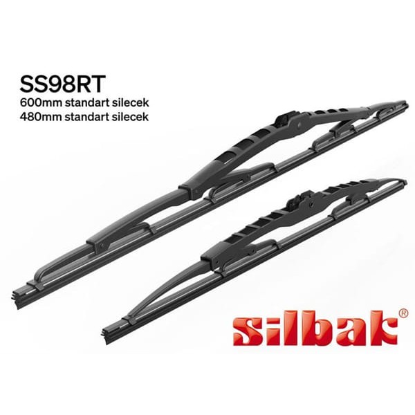 SİLBAK SS98TP Silecek Süpürgesi 600/530Mm Laguna II 01-08 