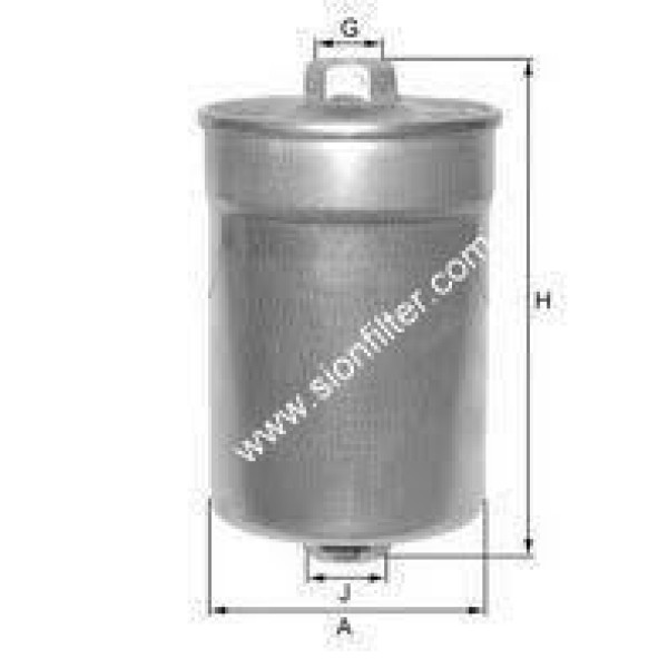 SION SB4097 Benzin Filtresi Golf II 1.8 Gtı Passat 88-97 / A6 