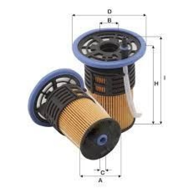 SION SM3541K Mazot Filtresi Doblo 10- Idea - Linea - Egea / Combo 12- 1.3 Jtd 1.6 Jtd Euro5 (Kağıt T 