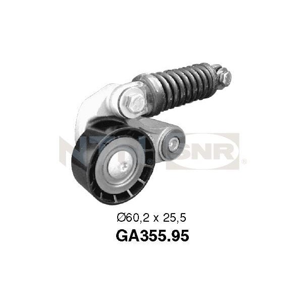 SNR GA35595 Gergi Rulmanı V Kayış 