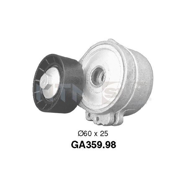 SNR GA35998 Alternatör V Kayış Gergi Rulmanı Partner Berlingo 1.9D Demir Kütüklü 306 206 Xsara II Pa