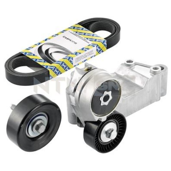 SNR KA85201 Alternatör V Kayış Gergi Rulmanı Set Focus Cak 98-05 98- Transit Connect Tc7 06-14 / Yar 