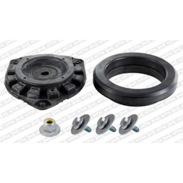 SNR KB65537 Amortisör Tablası Takozu Ön Megane III 08- Scenic III Fluence 10- Set Rulmanlı