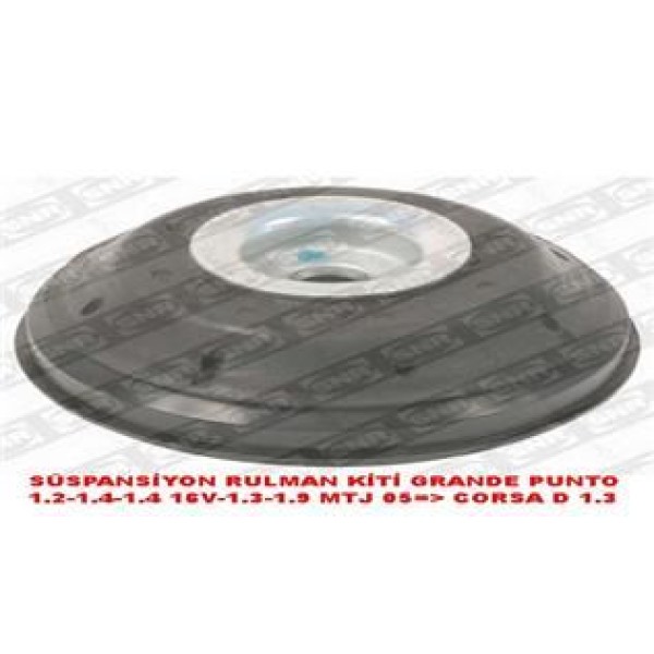 SNR KB65820 Amortisör Takozu Linea Egea Fiorino Punto Grande Punto / Corsa D