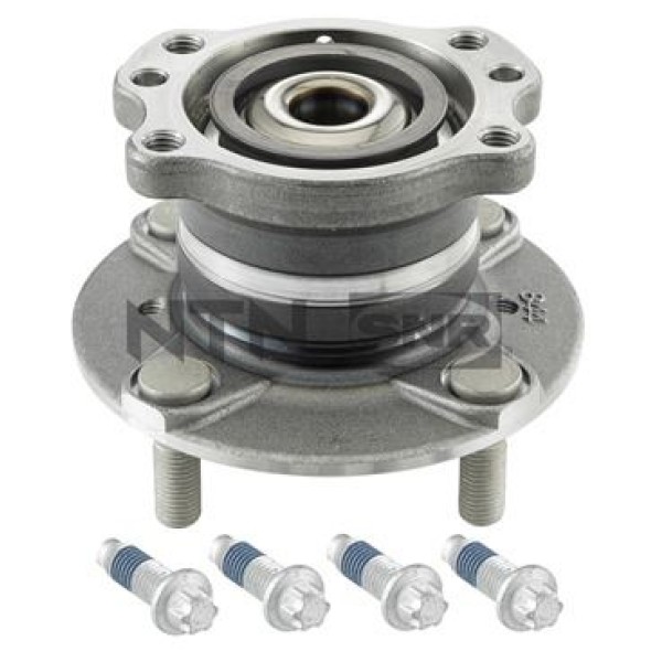 SNR R15282 Teker Poryası Arka Rulmanlı Komple Kit Transit Courier 14- Bmax 12- Ölçü 131×85.9 100.5 