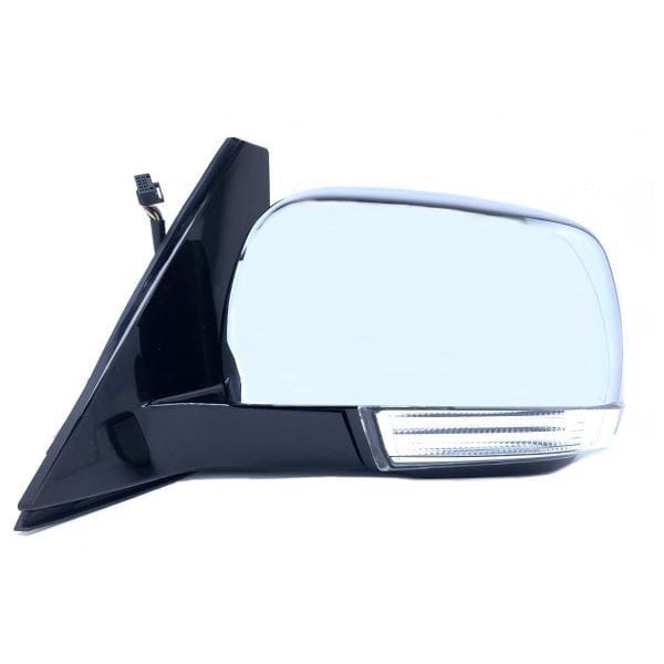 SPJ E-1859 Dış Dikiz Aynası Montero Pajero Elektrikli Katlanır Ayna 07/16 Yan-Alt Sinyalli Krom Kapa