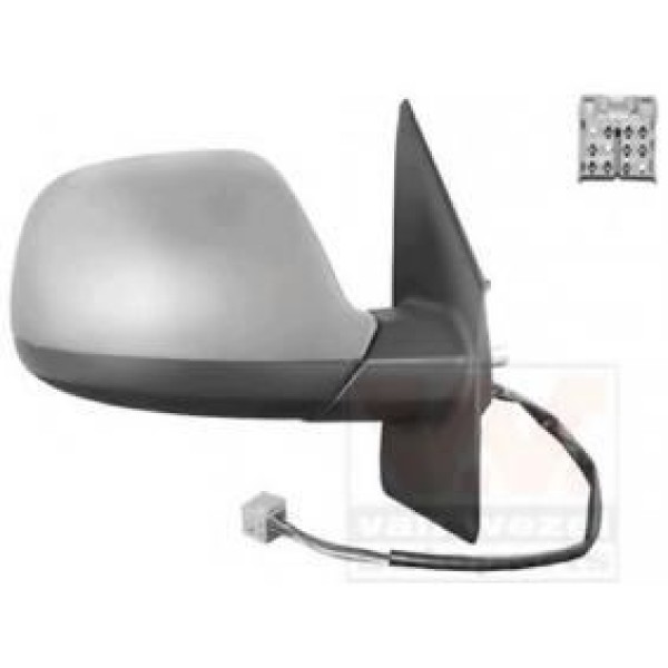 SPJ E-3526 Dış Dikiz Aynası Transporter T6 Elektrikli Katlanır Ayna 10/15 Astarlı Sağ